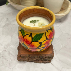Loving Spell – Handcrafted Soy Candle in Mexican Clay Jarrito (12 oz)