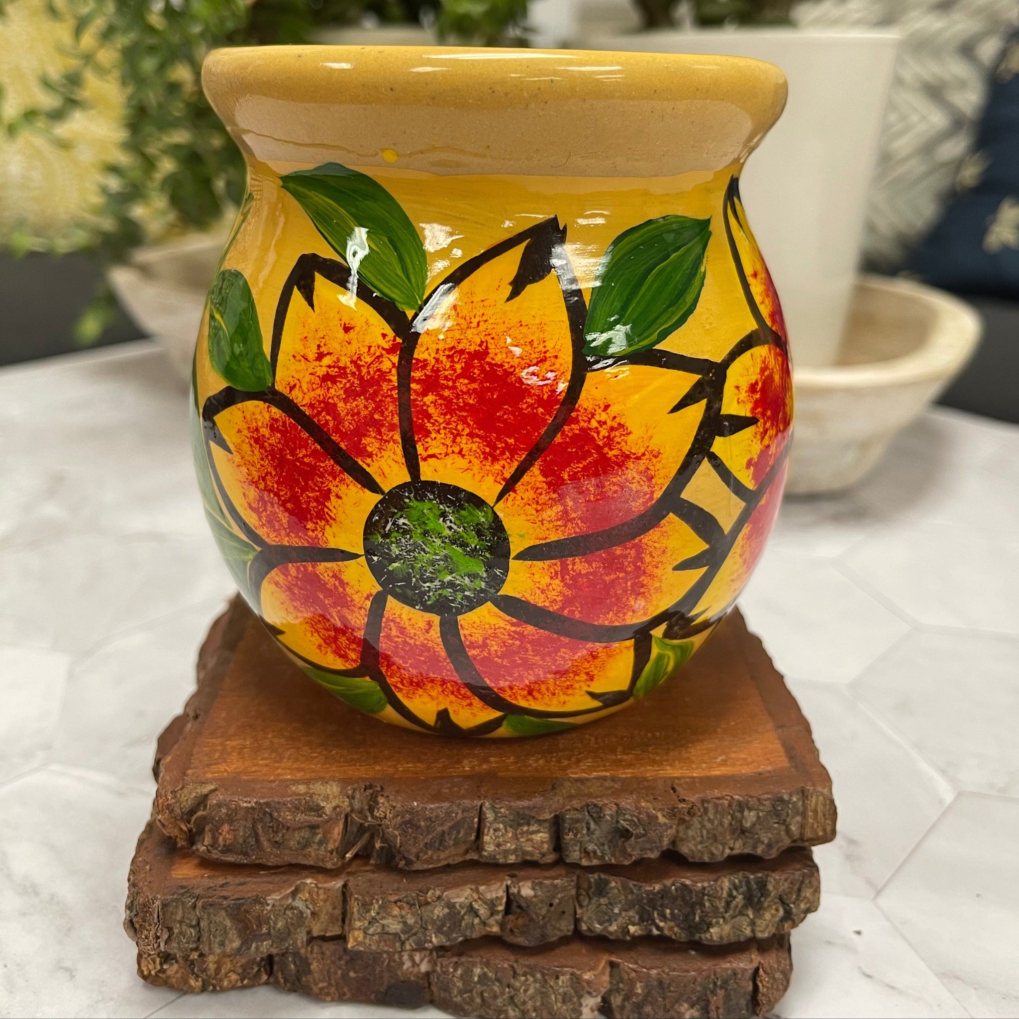 Loving Spell – Handcrafted Soy Candle in Mexican Clay Jarrito (12 oz)