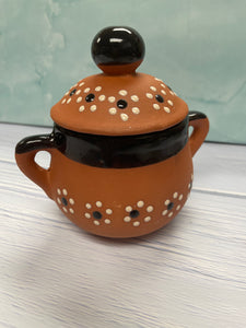 Arroz con Leche – Handcrafted Soy Candle in Mexican Clay Azucarera (16 oz)