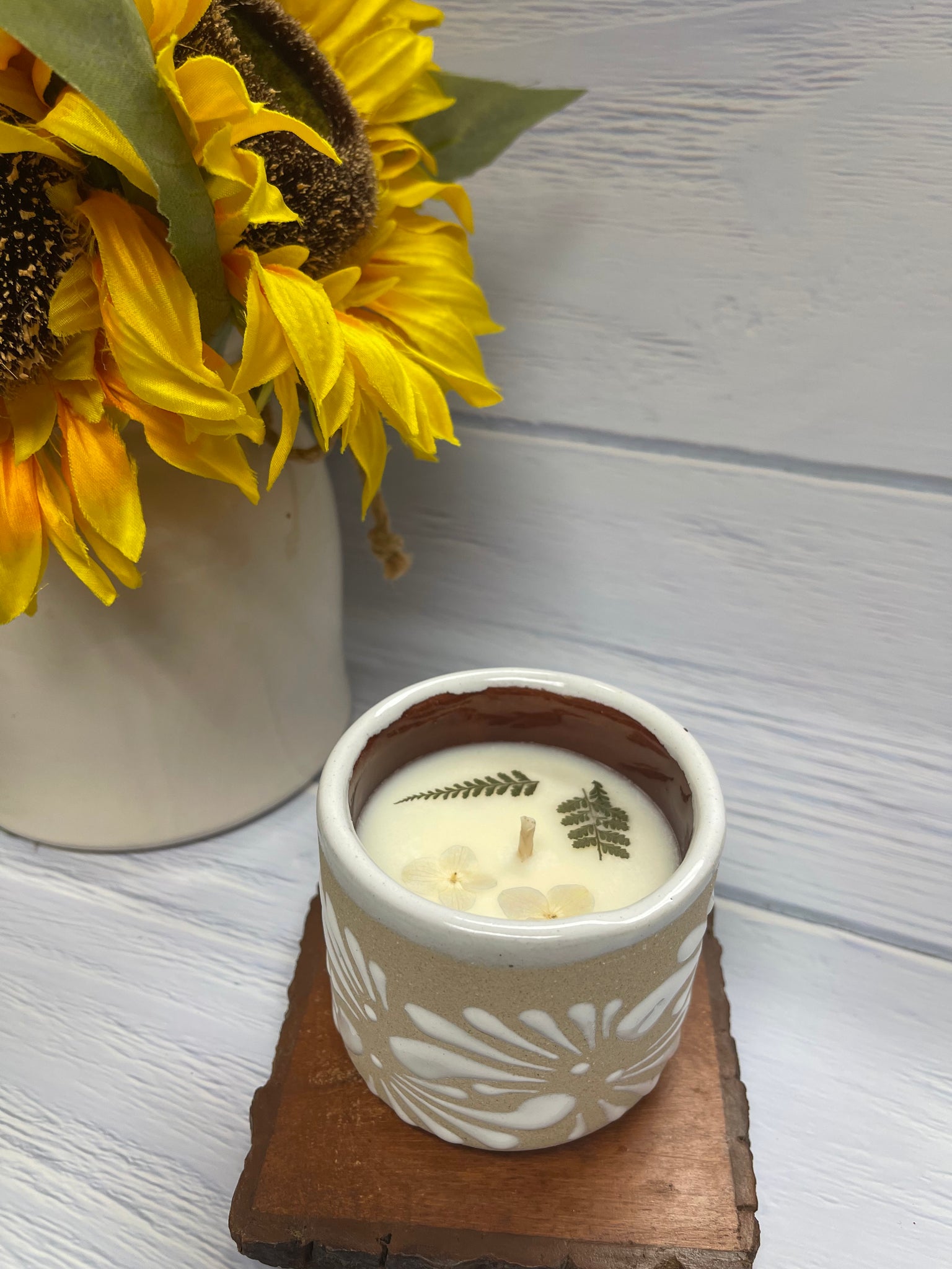 Vaso Lavender 6 oz - Vela artesanal