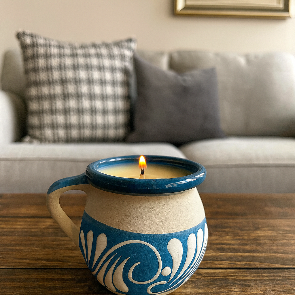 Pomegranate – Mexican Clay Tacita Candle