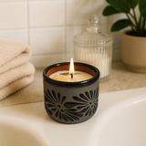 Bamboo & White Grapefruit – Mexican Clay Vaso Candle